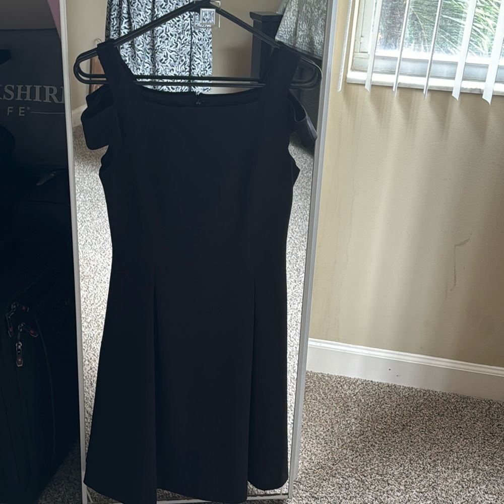 Vince Camuto cold shoulder dress